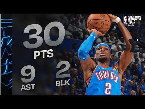 SGA Now has the 2nd Most 30-PT Playoff Games in Thunder History | May 20, 2026 thumbnail