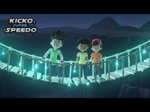 Kicko को रात के आसमान में छिपा मिला चमचमाता रस्सी का पुल!| Kicko & Super Speedo thumbnail