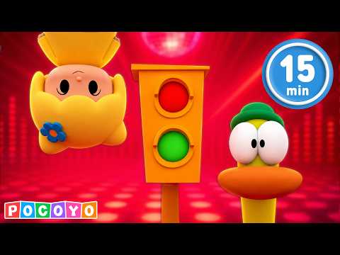 Bea: ¡El Baile de la Estatua!🚦 Luz Verde, ¡Vamos a Bailar | Canciones Infantiles | Pocoyo 🇪🇸 Español thumbnail