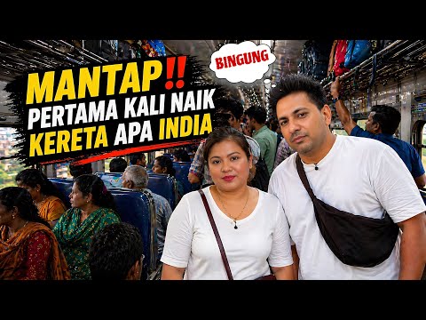 MANTAP‼️Pertama Kali Naik Kereta Api India‼️ thumbnail