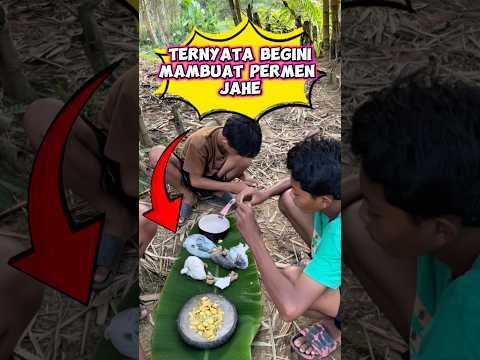 Ternyata begini membuat permen jahe #videolucu #wakmi #permenjadul #tutorial #comedy #lucu thumbnail