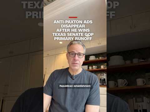 Anti-Paxton ads disappear after he wins Texas Senate GOP primary runoff thumbnail