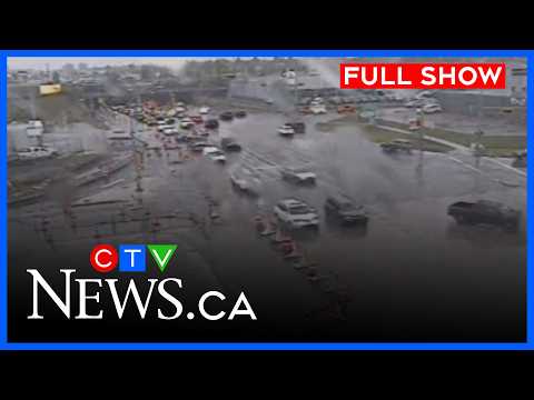 Yellowhead Trail floods as rainstorm hits Edmonton | CTV News Edmonton at Six for June 1, 2026 thumbnail