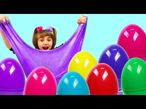GISELE Y CLAUDIA HACEN SLIME DE PASCUA LAS RATITAS thumbnail