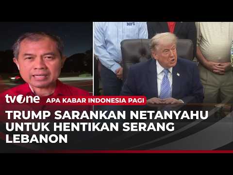 Trump Telepon Langsung Ke Israel Untuk Hentikan Serangan Ke Lebanon | AKIP thumbnail