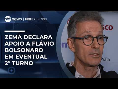 Romeu Zema declara apoio a Flávio em eventual 2º turno da disputa presidencial | #PoderExpresso thumbnail