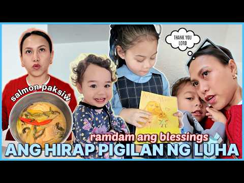 ANG HIRAP PIGILAN NG LUHA! RANDAM KO ANG BLESSING! GINATAANG PAKSIW NA SALMON! ❤️ | rhazevlogs thumbnail