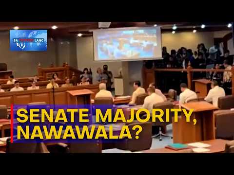 Minority senators, tila na-ghost ng majority bloc | Sa Totoo Lang thumbnail