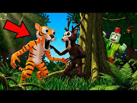 Tijger Update In 99 Nachten In Het Bos... In Roblox! thumbnail
