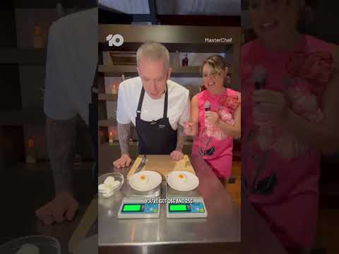 Can Andy Cooks cut an egg perfectly in half? ⚖️? thumbnail