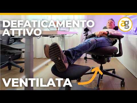 RECENSIONE SEDIA SMART ERGONOMICA da UFFICIO e GAMING. NUOVA LiberNovo OmniPro thumbnail