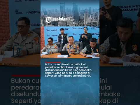 Pakai Kode Rahasia, Warung Sembako di Tamansari Jakbar Diam-diam Jual Tramadol thumbnail
