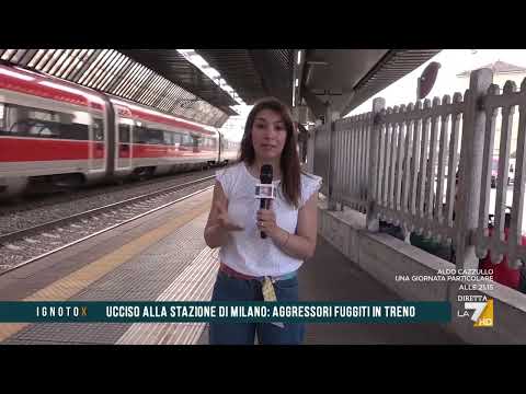 Omicidio a Milano Certosa, l'inviata sul binario della tragedia: "Aggressione a freddo da parte ... thumbnail