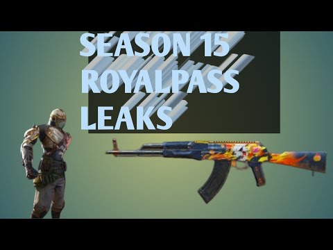 Season 15 RoyalPass Leaks||100 RP Outfits || Emotes,Gun Skin thumbnail