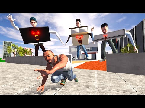 Franklin Vs Franklin Horror House Things in Indian Bike Driving 3D: thumbnail