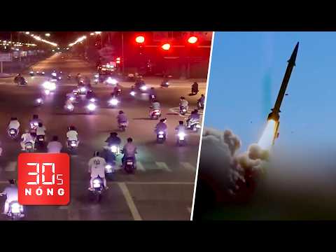 Bản tin 30s Nóng: Hơn 50 xe máy vượt đèn đỏ gây náo loạn ngã tư; Iran phóng tên lửa đáp trả Mỹ thumbnail