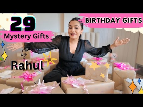 29 Mystery Gifts by Rahul on my 29th Birthday ? | Whattt...Surprise! Surprise! Surprise! ? thumbnail