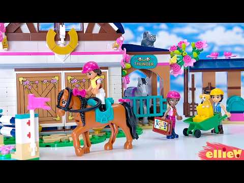 Horse Stable & Riding Academy 🐴 LEGO Friends build & review thumbnail