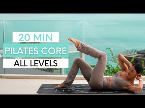 20 MIN PILATES CORE & ABS WORKOUT || At-Home Pilates For All Levels thumbnail