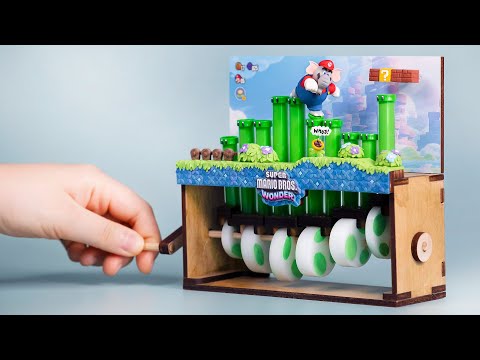 Making a spinning Super Mario Wonder Toy Box - ASMR thumbnail