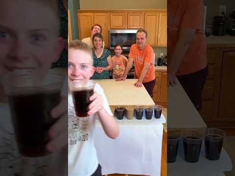 Oreo Coffee Challenge! #game #family #challenge thumbnail