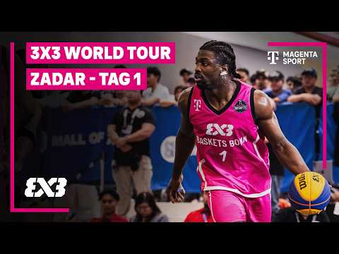 ? LIVE: 3x3 World Tour - Zadar | Tag 1 | MAGENTA SPORT thumbnail
