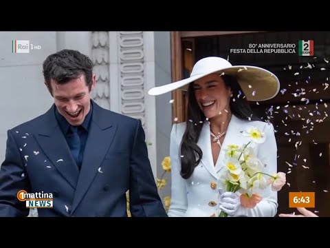 Dua Lipa si sposa a Londra, ora festa vip a Palermo - 1Mattina News 02/06/2026 thumbnail