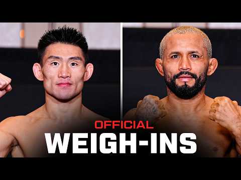 Yadong vs Figueiredo Weigh-Ins | UFC Macau thumbnail