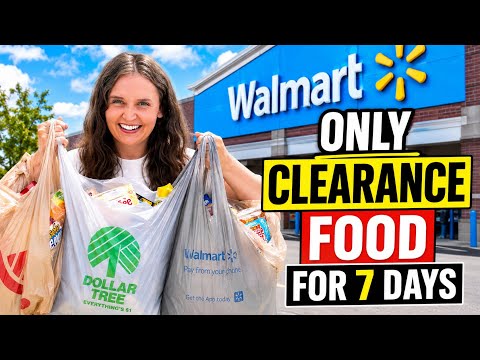 I Fed Myself for 7 Days on Just $50 of Clearance Food | Julia Pacheco thumbnail