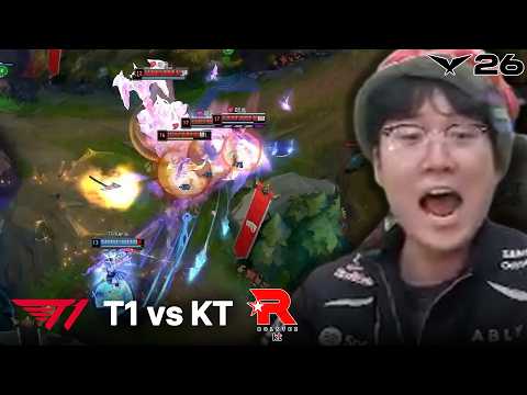 케리아 "운으로 이런 장면은 안 나오죠ㅎㅎ" | T1 vs KT | 2026 LCK thumbnail