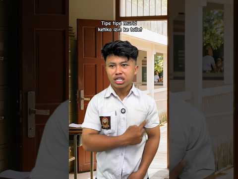 Tipe tipe murid ketika izin ke toilet #ardikatamps #comedy thumbnail