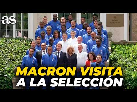 La visita de MACRON a la SELECCIÓN FRANCESA para dar ánimo a los suyos | MUNDIAL 2026 thumbnail
