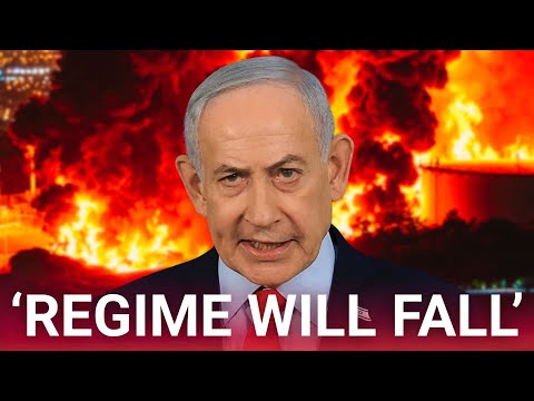 Netanyahu warns Iranian regime faces devastating collapse as it hangs on by a thread thumbnail