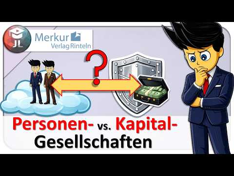 Welche Rechtsform wählen? Unterschiede von Personengesellschaften und Kapitalgesellschaften thumbnail