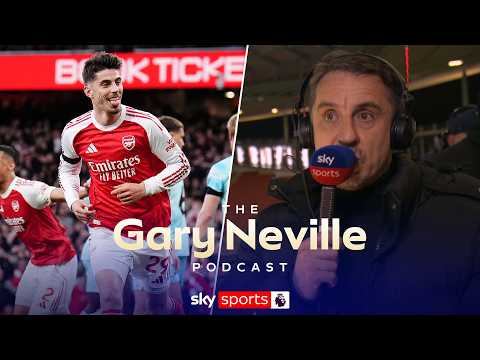 Gary Neville reacts to Arsenal moving within one result of the PL title | The Gary Neville Podcast thumbnail