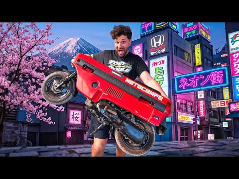 J'AI IMPORTÉ LA MOTO LA PLUS BIZARRE DU JAPON ! HONDA MOTOCOMPO 1981 ! thumbnail