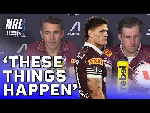 Billy Slater addresses Kalyn Ponga's CONTROVERSIAL send off: Origin Presser | NRL on Nine thumbnail