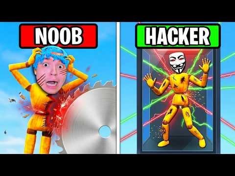 TESTEI 100 MANEIRAS DE QUEBRAR TODOS OS MEUS OSSOS NAS ARMADILHAS!! thumbnail