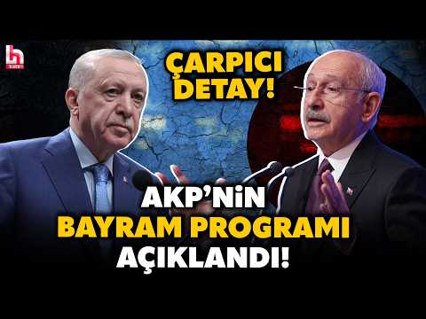 Partilerin bayram programları açıklandı! Erdoğan'ın programında çarpıcı 'Kılıçdaroğlu' detayı! thumbnail