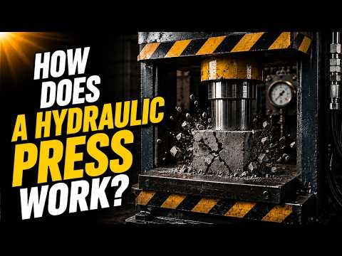 How Does a Hydraulic Press Work? Pascal’s Law and Hydraulic Force Explained thumbnail