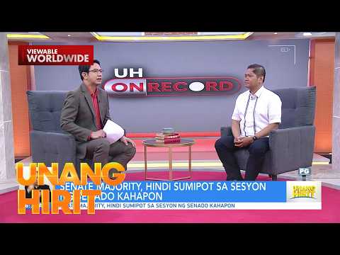 UH ON RECORD - 11-11 deadlock sa Senado | Unang Hirit thumbnail