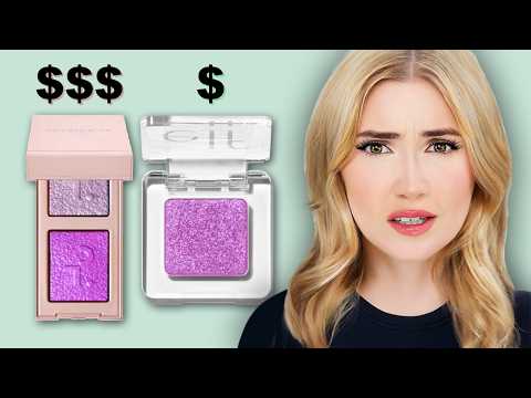 Testing Expensive Makeup VS. Their VIRAL Dupes ... again thumbnail