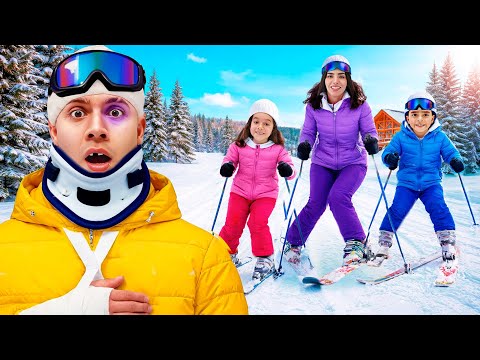 TUVE UN ACCIDENTE ESQUIANDO en la NIEVE thumbnail