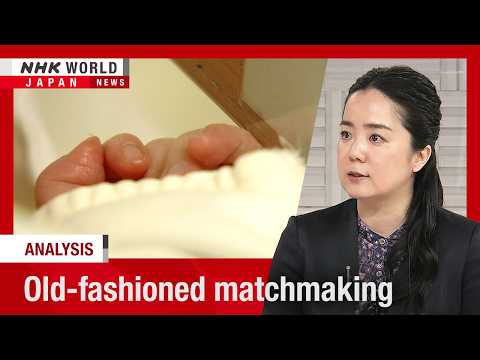 Record-low births shine spotlight on Japan's declining marriage rateーNHK WORLD-JAPAN NEWS thumbnail