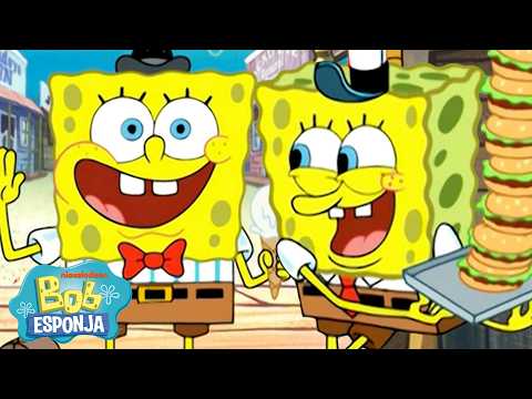 Bob Esponja | ¡Un momento de CADA episodio de Bob Esponja en la temporada 5! 🧽 | Español thumbnail