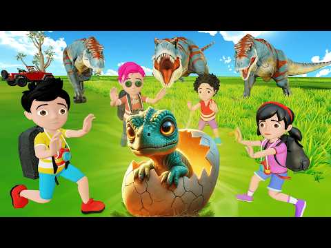 DINOSAUR ATTACK! 😱 Jungle Photography Trip GONE WRONG! | Pagal beta | Desi Comedy Video thumbnail