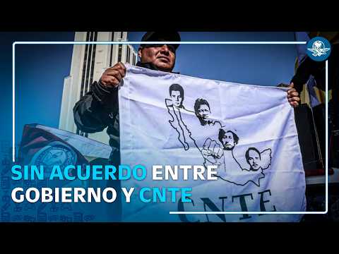 CNTE sale sin acuerdo de Segob; regresará el miércoles, 3 de junio thumbnail