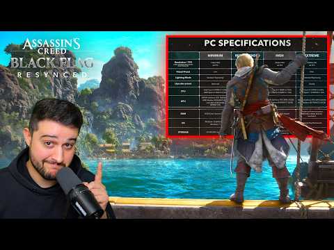 Assassin's Creed Black Flag Resynced - PC Requirements Analysis & Thoughts! thumbnail