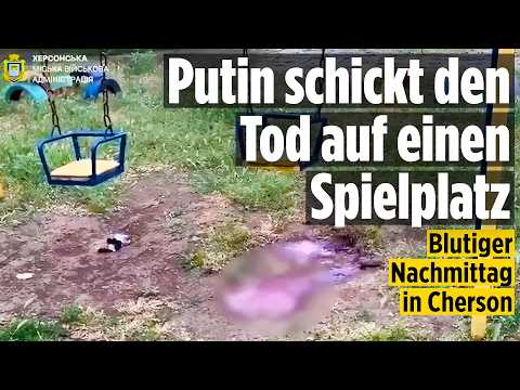 Cherson: Russischer Raketenangriff auf Kinderspielplatz thumbnail