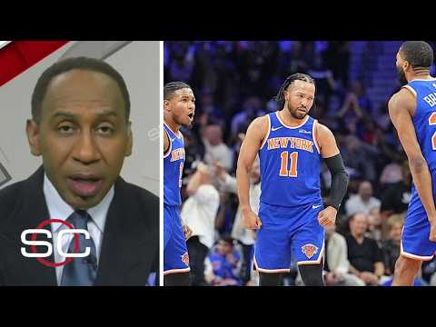 ESPN reacts to Brunson cores 38 Pts leads Knicks beat Cavaliers 115-103 in OT to lead series 1- 0 thumbnail